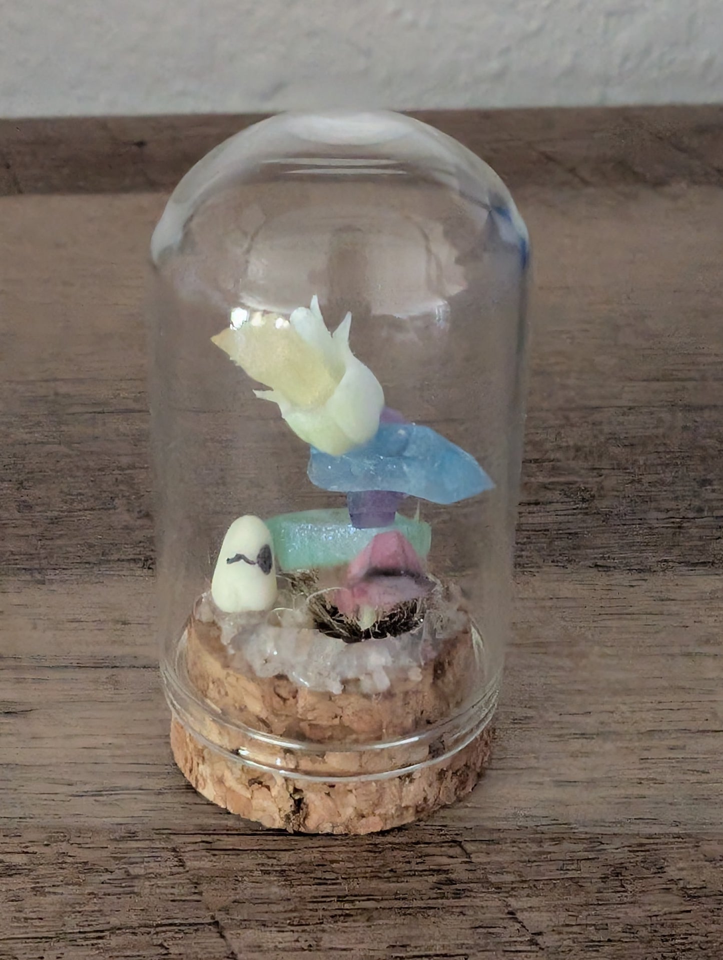 Ghost Pirate’s Crystal Bloom – Miniature Fantasy Dome (2.25")