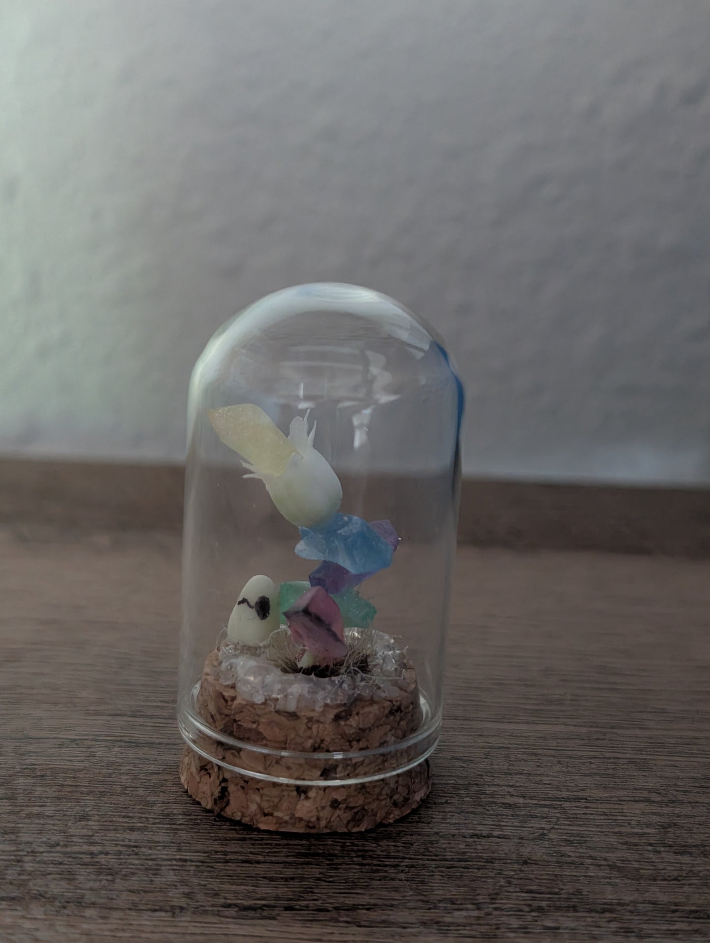 Ghost Pirate’s Crystal Bloom – Miniature Fantasy Dome (2.25")