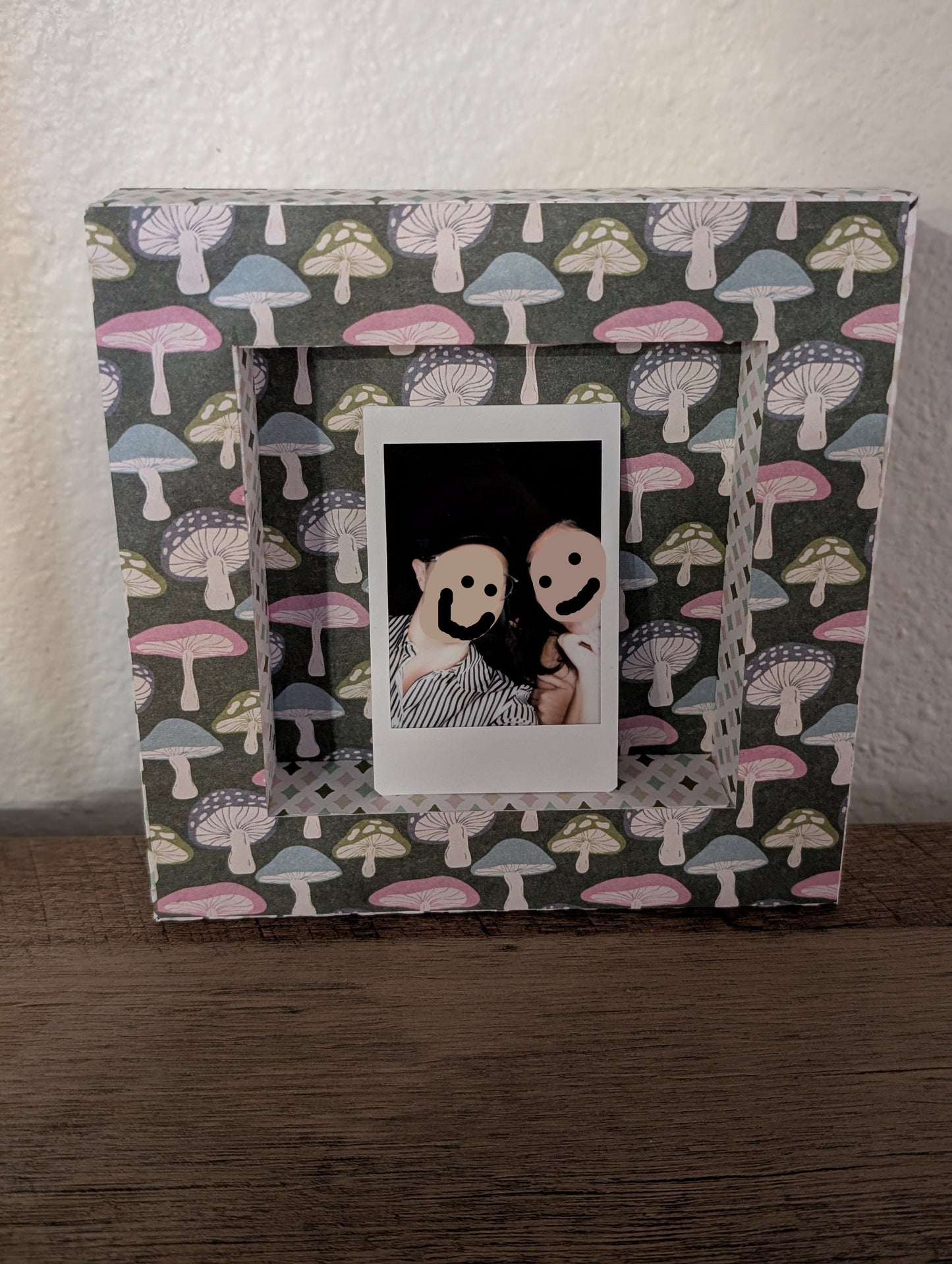 Handmade 6”x6” Paper Shadowbox – With or Without Art