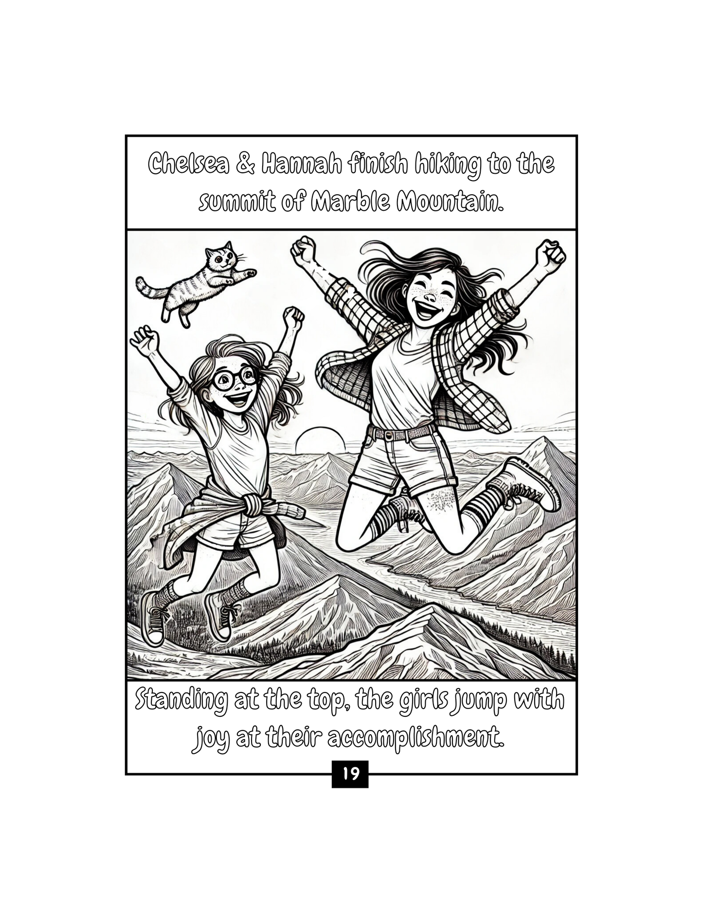 The Adventures of Chelsea & Hannah - Book 1: Teamwork on the Trail - (Digital Format)