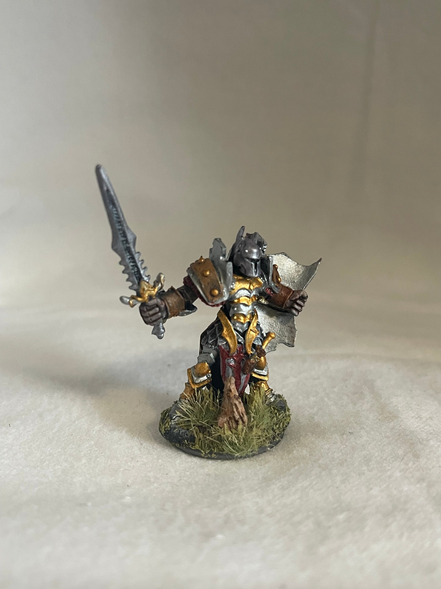⚔️ Armored Champion – Hand-Painted Reaper Miniature