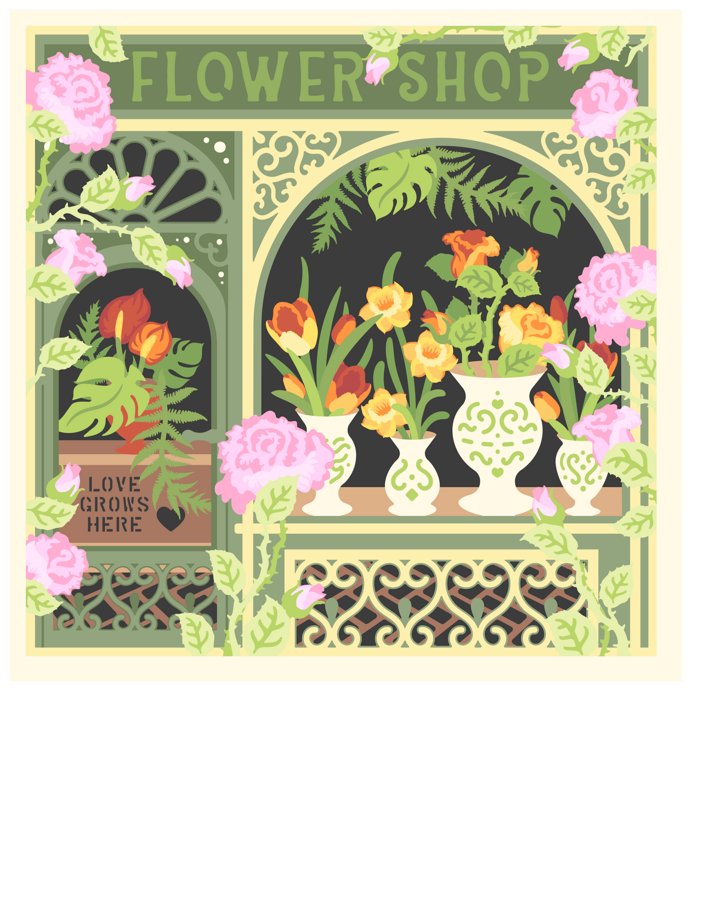 Premium 9x9 Handmade Shadowbox – Custom 3D Paper Art