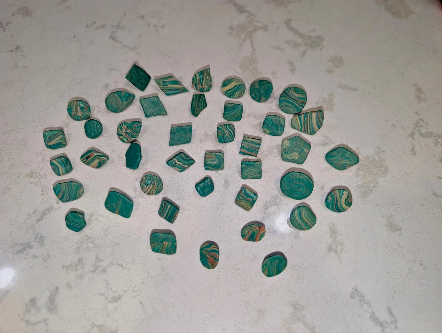 ๐ Handmade Polymer Clay Thumbtacks โ Pack of 10