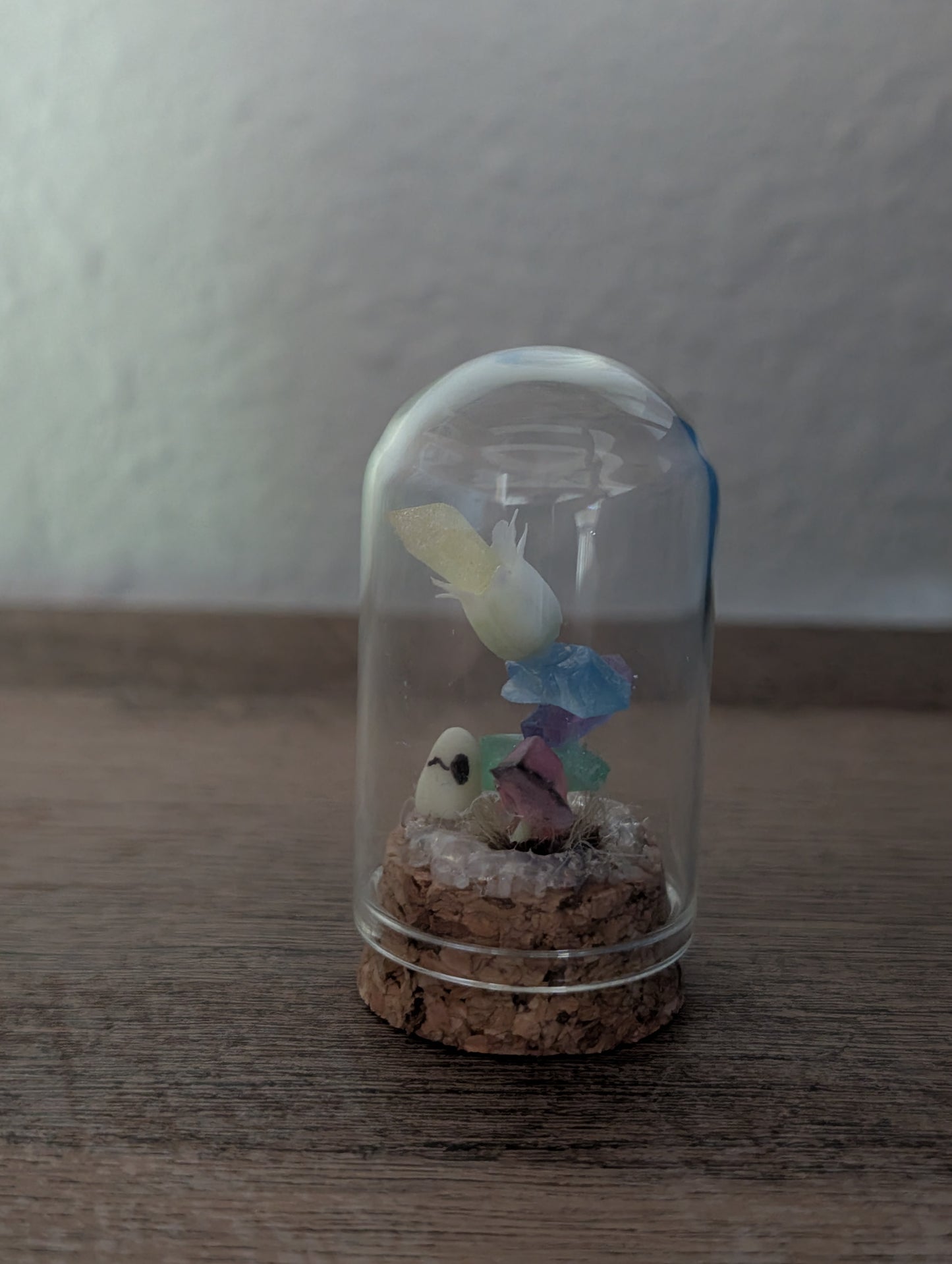 Ghost Pirate’s Crystal Bloom – Miniature Fantasy Dome (2.25")