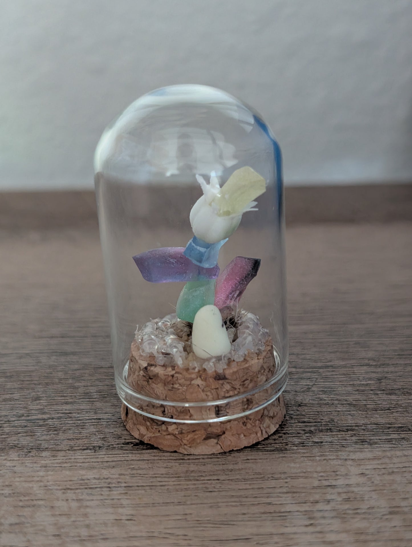 Ghost Pirate’s Crystal Bloom – Miniature Fantasy Dome (2.25")