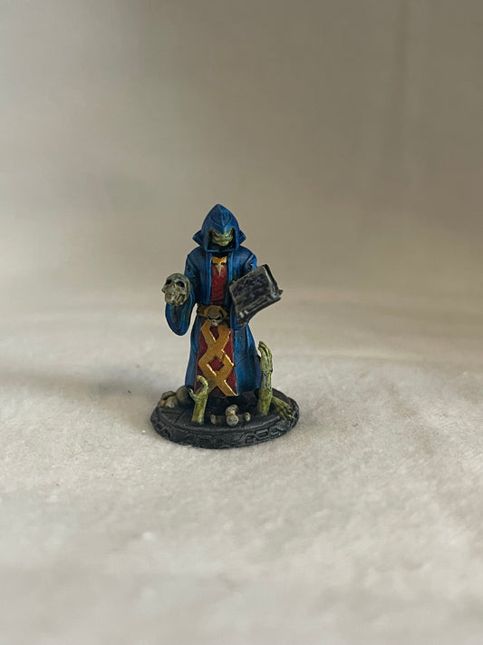 ☠️ Serpentine Necromancer – Hand-Painted Hero Forge Resin Miniature